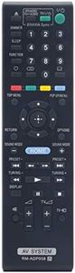 Beyution RM-ADP058 RMADP058 Replacement Remote Control fit for Sony Home Theater System BDV-L600 BDV-E980 BDV-E380 BDV-E985W BDV-E880 BDV-E280 SUB RM-ADP057 RM-ADP059 RM-ADP060