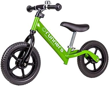 RUNNERS-BIKE | 'PushMee' Balance Bike – Premium Lightweight Bike for Toddlers and Kids (No Pedals) – 2-year full warranty – Ages 18 months to 5 Years – Height Adjustable Seat & Handlebar – EVA Tires