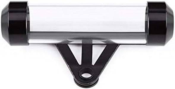 Tubo de Disco de impuestos de Motocicleta, Soporte de Tubo de Disco de impuestos de aleación de Aluminio Resistente al Agua para Moto Moto Scooter Motocicleta(Negro)