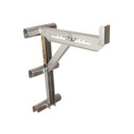 Metaltech 1 Unit 3-Rung Ladder Jack E-LJ30, Aluminum Jack for Scaffolding Extensions and Work Platforms, Scaffold, Masonry, Painting, Roofing Tool for Job Site and Home Improvement