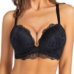 Crushnow Women's Push Up Lace Bra P