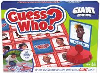 Guess Who? Giant Edition Game for Kids | Family Board Game | Indoor/Outdoor Games | Kids Games with Big Boards, Cards, Spinner, for Kids Ages 8 and up