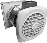 BV Ventilation Exhaust Fan for Home, Through-The-Wall Utility Fan, 70 CFM, 4.0 Sones, 6 inch