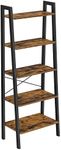 VASAGLE Ladder Shelf, 5-Tier Booksh