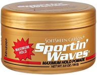 Soft Sheen Sportin Waves Maximum Hold Pomade 3.5oz (3 Pack)