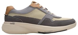 Clarks Men's Lehman Race Sneaker, Grey Combi, 9.5 UK