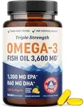 Triple Strength DHA Omega 3 Fish Oi