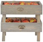 Fallen Fruits Ltd Small Stackable Storage Crates FSC 100%