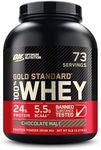 Optimum Nutrition Gold Standard 100% Whey Protein Powder, Chocolate Malt, 2.27 Kilograms