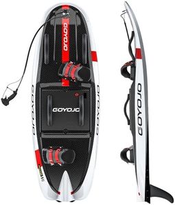 GOYOJO High Performance Electric Surfboard Max 22kW, Up to 60+km/h Jet Surfboard with 40-60min Runtime, Powerful Motorized Water Board for Lake & Ocean