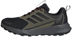 adidas Men's Terrex Tracefinder 2 Climaproof Trail Running Shoes, Core Black/Core Black/Grey Six, 13.5 UK