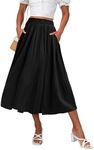 Hotouch Women's Skirt Long Polka Do