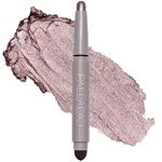 Palladio Waterproof Eyeshadow Stick with Blending Sponge, Long Lasting & Effortless Application, Smudge Free & Crease Proof Formula, Matte & Shimmer Shades, Buildable Eye Shadow (Silver Mauve Shimmer)