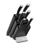 Wüsthof Classic Ikon 6-Piece Knife Block Set, Black