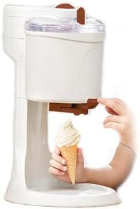 GAYAYAS Machine à Crème Glacée Italienne 1000Ml, Machine à Sorbet au Yaourt Congelé, pour Mélangeur Portable à la Maison