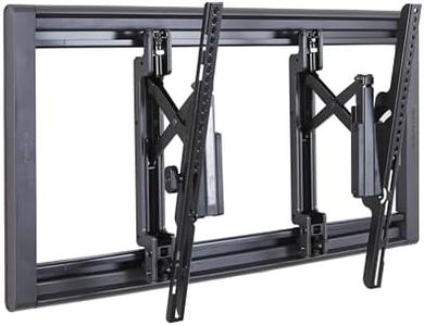 Sanus Advanced Tilt 4D Premium TV Wall Mount Bracket For Most 42"- 90" Flat Screen TVs - Universal Low Profile Tilting TV Mount. Fits 16",18",24" Studs-Max Weight 150 lbs & Max VESA 600 x 400mm - VLT7