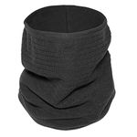 Sub Winter Warm Outdoor Thermal Snood Neck Warmer - Multi Use Outdoor Tube Scarf for Riding, Hiking, Skiing, Fishing, Camping, Outdoor Activities - Dark Grey