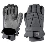 Epoch Integra Select Lacrosse Gloves with Dual-Density Foam and Adjustable Wrist, 13", Large, Grey