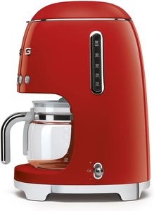 Smeg Drip Coffee Machine – Red Retro Filter Brewer