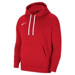 NIKE Men's M Nk Flc Park20 Po Hoodie Sweatshirt, university red/white/white, XXL UK