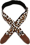 Jim Dunlop JH13 Jimi Hendrix Guitar Strap, Jimi Hendrix Live in MAUI LEOPARD STRAP