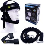 J Bryant Neck Harness Head - Weight Lifting with Resistance Bands - Adjustable Length Neck Training Strap with Door Anchor Neck Strength Training Equipment