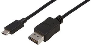 Accell USB-C to DisplayPort Cable - USB 3.1 Type-C to DisplayPort 1.2 Cable - 6 Feet, 4K UHD @60Hz - Compatible with Thunderbolt 3, MacBook Pro 2016 & iPad Pro, Dell, Samsung, and More (U188B-006B)