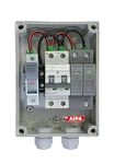 ASPA Solar DCDB 1 in 1 out 500V 20A MCB 600V SPD AJB DC Array Junction Distribution Box eco