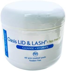 Oasis LID & LASH + Tea Tree Oil Eyelid & Lash Cleansing Pads