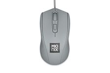 Mionix Avior Shark Fin Ambidextrous Optical Gaming Mouse (Grey) /PC