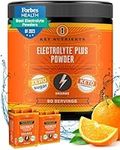 Key Nutrients Electrolytes Powder - Multivitamin & Minerals Electrolytes Powder - 90 Servings of Tangy Orange - Hydration Powder - Supercharged Rehydration Sachets with 16 Vitamins & Minerals