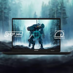 MSI Crosshair 16 QHD+ Gaming Laptop – 240Hz Display