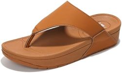 Project Cloud Womens Sandals Comfortable Memory Foam Platform Sandals Women & Flip flops Non Slip Women Footwear, Leather Sandals for Women 2024 - Thong Women's Sandals (Arlee, Brown, 5)