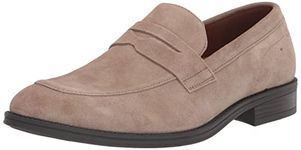 Calvin Klein Men's Jay Loafer, Taupe Suede 240, 11