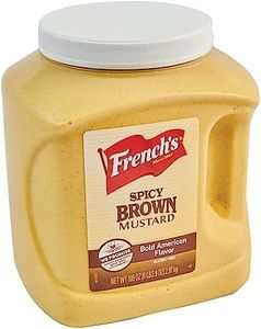 French's Spicy Brown Mustard, 105 oz - One 105 Ounce Bulk Container of Hot Brown Mustard, Perfect for Professional Use or for Refillable Containers at Home