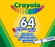 Crayola 64 Pip-Squeak Skinnies Markers Arts & Crafts (58-8764)