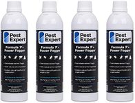 Moth Killer XL Power Fogger 4 x 530ml- Formula 'P+' Moth Fumigator from Pest Expert (HSE approved and tested – professional strength product)