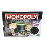 Monopoly Voice Banking Electronic Family Board Game,4 players for Ages 8 and up