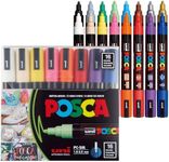 16 Posca Markers 5M, Posca Pens for