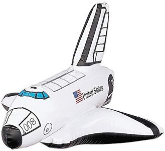 Fun Express Inflatable Space Shuttle - 12 Inflatables - Birthday Party Favors - VBS 2026 Vacation Bible School Supplies/Decor