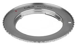 Fotodiox Lens Mount Adapter, Rollei 35mm Lens to Canon EOS Camera Adapter, for Canon EOS 1D, 1DS, Mark II, III, IV, 1DC, 1DX, D30, D60, 10D, 20D, 20DA, 30D, 40D, 50D, 60D, 60DA, 5D, Mark II, Mark III, 7D, Rebel XT, XTi, XSi, T1, T1i, T2i, T3, T3i, T4, T4i