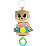 LAMAZE Arty Says Cheese - Clip and Go Baby Pram Toys - Sensory Toys for Babies - Early Learning Baby Toys 0-6 Months and Up - Expertly Designed Newborn Toys - Baby Shower Gifts