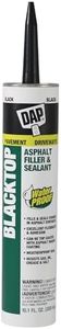 DAP 27065 Blacktop Asphalt Low Voc Slnt Raw Building Material, 10.1 oz., Black