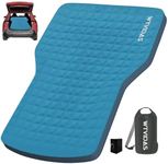 WTVIDAS Tesla Model Y Self Inflating Mattress with Solid Foam & Air Pump,Portable SUV Car Sleeping Mattress,Foam Camping Mattress for Tesla,3.2”Thick