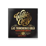 Willie's Cacao - Artisan chocolate bar - Las Trincheras 72% dark chocolate - 50g x 12 - Smooth nutty notes - Single estate Venezuelan cacao - Vegan