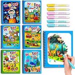 KLVS Water Coloring Books With Kids Water Doodle Book Toys For 3 4 5 6 7 Return Gifts For Birthday For Kids Party Bulk-Birthday Return Gifts (Pack of 18)