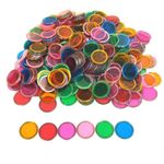 Tapp Collections™ Bingo Transparent Chips 300-pk - Assorted Colors