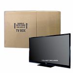 UBOXES TV Moving Box (2 Pack) Fits up to 70" plasma, LCD, or LED, 72x6x42