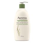 Aveeno Daily Moisturizing Body Wash with Pump, Colloidal Oatmeal, Women's, Men's - Sensitive, Combination Skin - Hydrating, Soap-Free Body Scrub, 975 mL