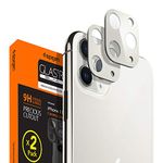 Spigen Camera Lens Screen Protector [2 Pack] Designed for iPhone 11 Pro/iPhone 11 Pro Max - Silver